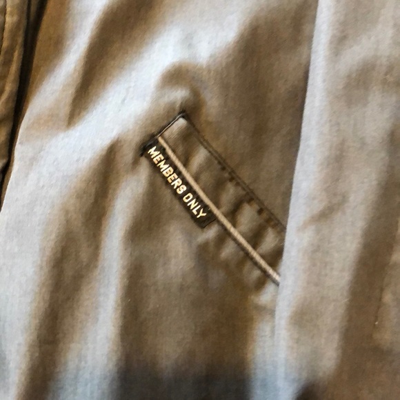 Men’s vintage REVERSIBLE Members Only jacket SZ 40 - Picture 2 of 5